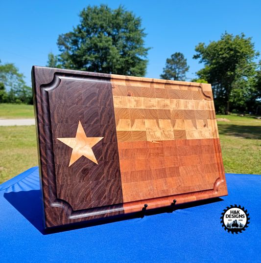 Texas End-Grain Cuttingboard