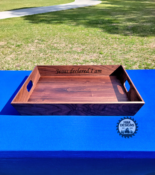 Walnut Serving Tray